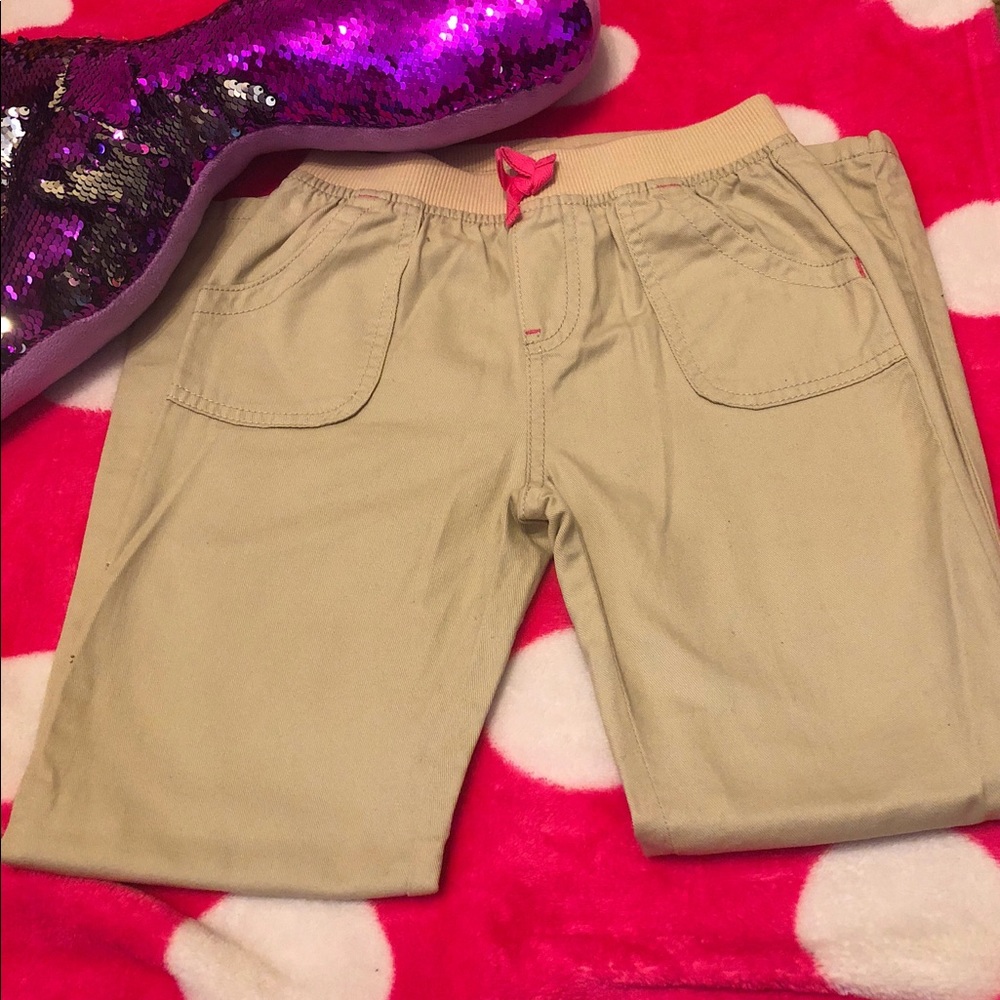 Girls khaki pants